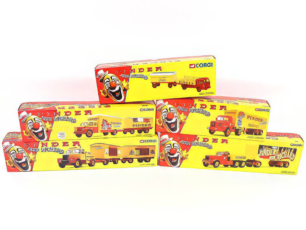 Lot 203 - CORGI TOYS (GB) (5)