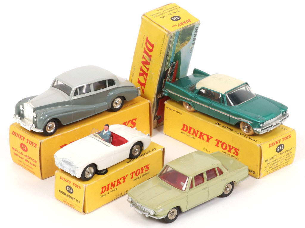 Lot 269 - DINKY TOYS (FRANCE) (4)