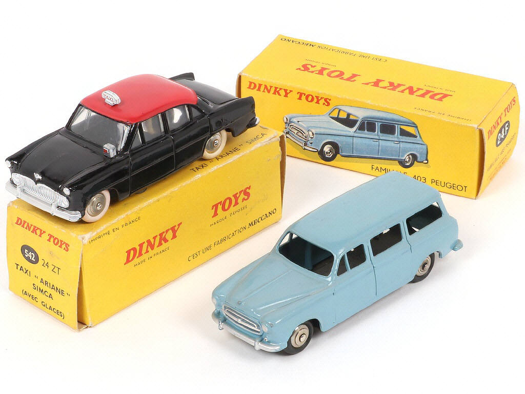 Lot 287 - DINKY TOYS (FRANCE) (2)