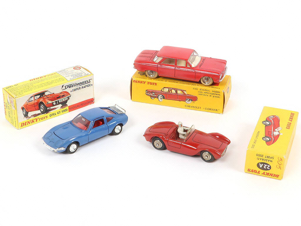 Lot 294 - DINKY TOYS (FRANCE) (3)