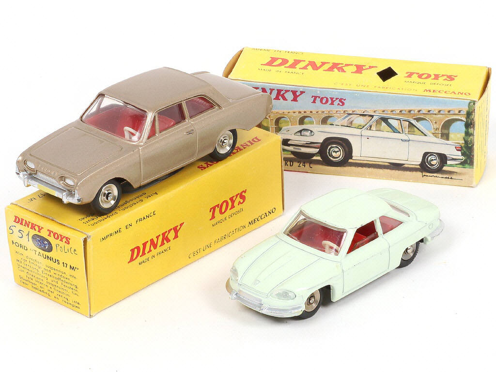 Lot 291 - DINKY TOYS (FRANCE) (2)