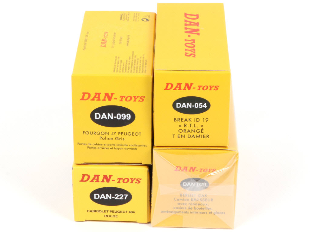 Lot 218 - DAN-TOYS (FRANCE) (4)