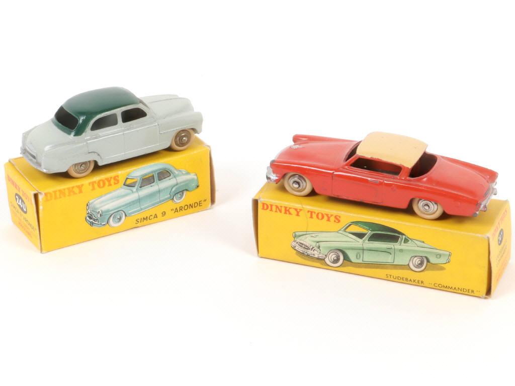 Lot 313 - DINKY TOYS (FRANCE) (2)
