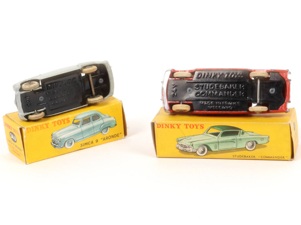 Lot 313 - DINKY TOYS (FRANCE) (2)