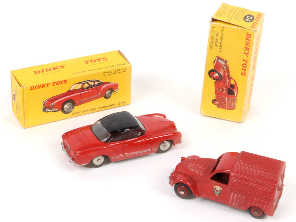 Lot 312 - DINKY TOYS (FRANCE) (2)