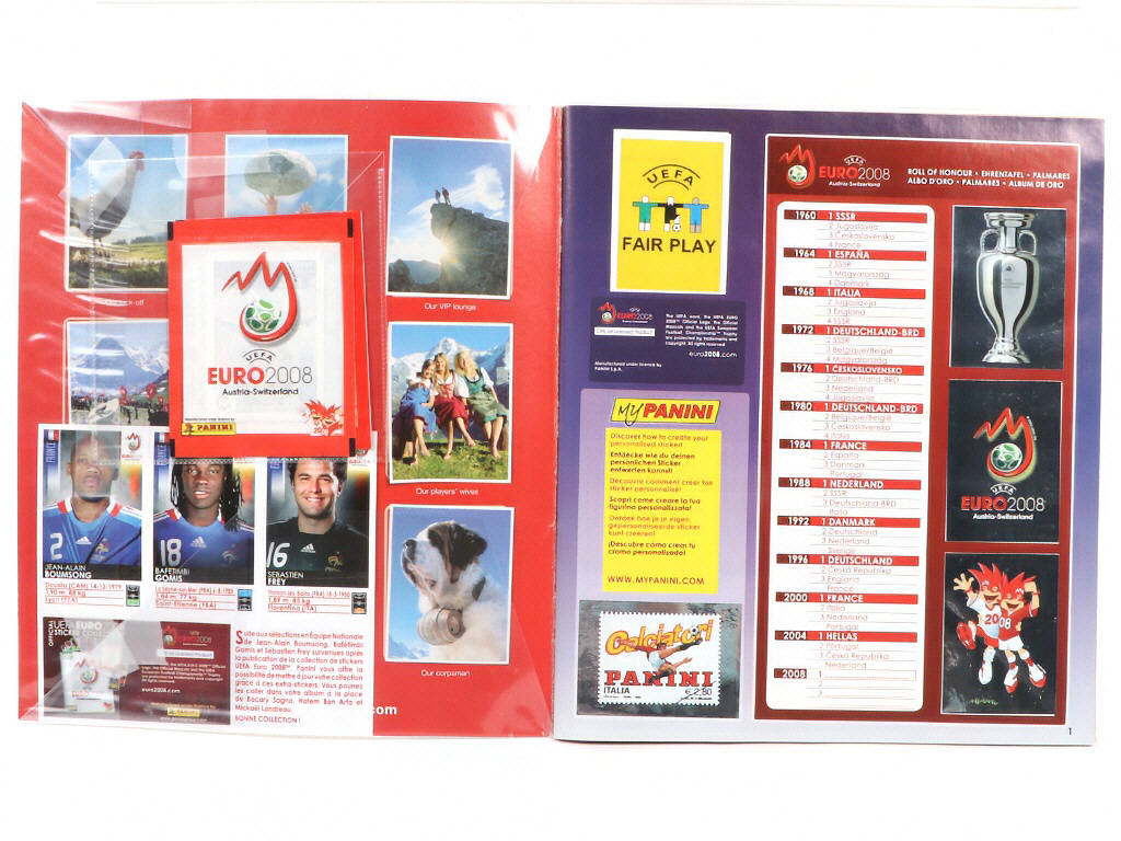 Lot 12 - PANINI (ITALIE) (1)