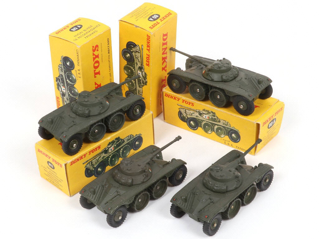 Lot 281 - DINKY TOYS (FRANCE) (4)