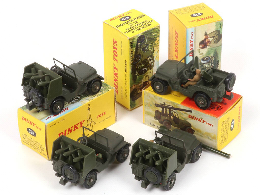 Lot 278 - DINKY TOYS (FRANCE) (4)
