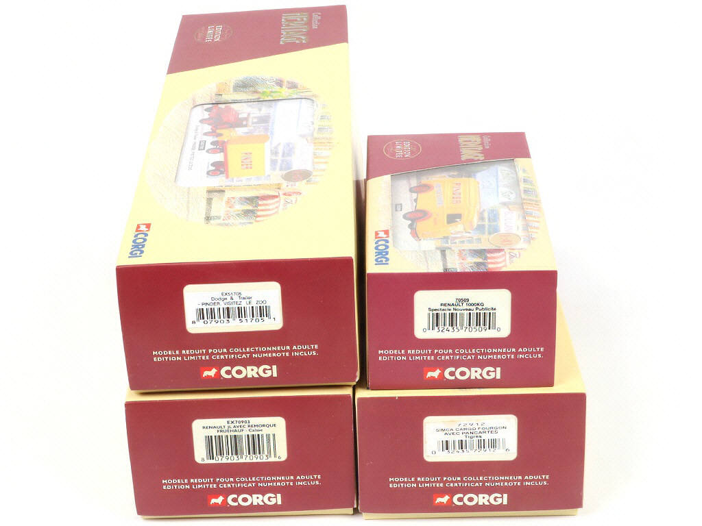 Lot 160 - CORGI TOYS (GB) (4)