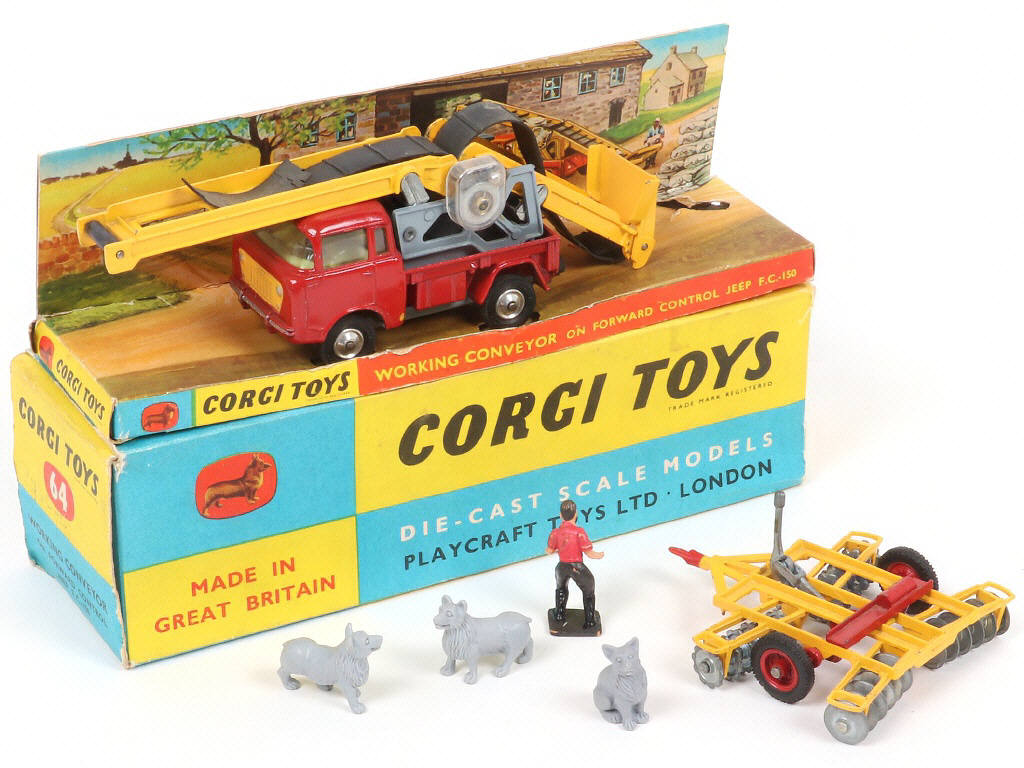 Lot 208 - CORGI TOYS (GB) (5)