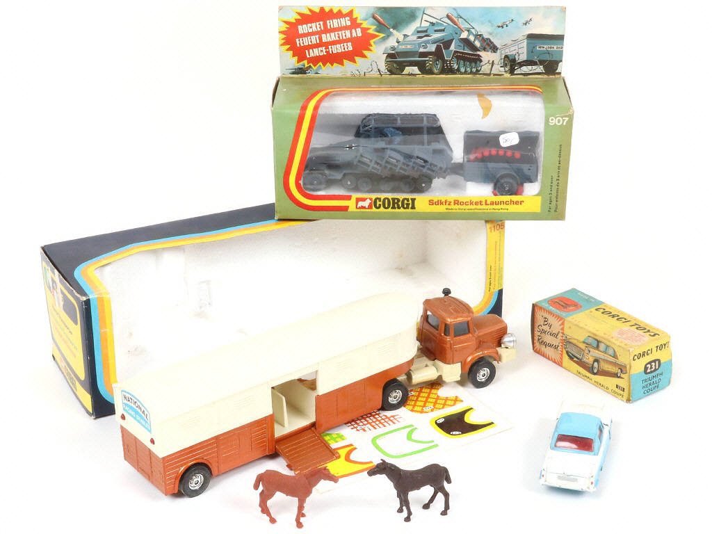 Lot 204 - CORGI TOYS (GB) (3)