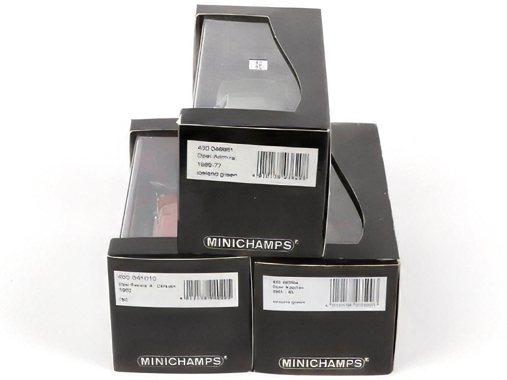 Lot 134 - MINICHAMPS (ALLEMAGNE) (3)