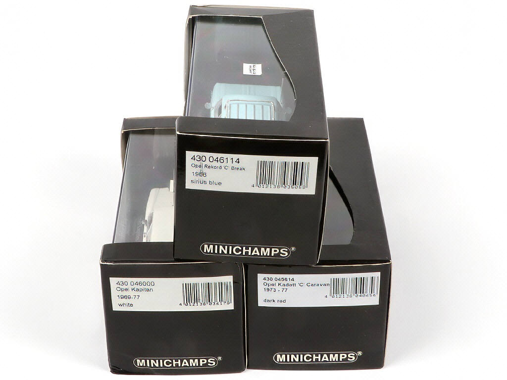 Lot 137 - MINICHAMPS (ALLEMAGNE) (3)