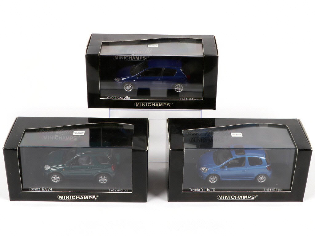 Lot 138 - MINICHAMPS (ALLEMAGNE) (3)