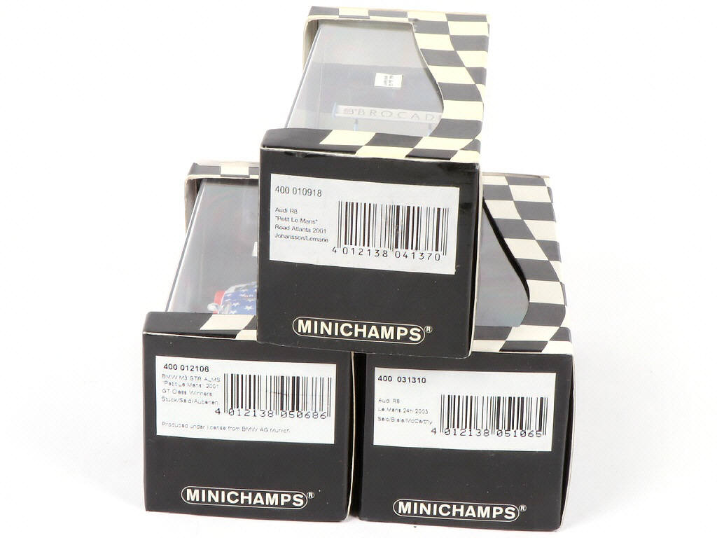 Lot 163 - MINICHAMPS (ALLEMAGNE) (3)