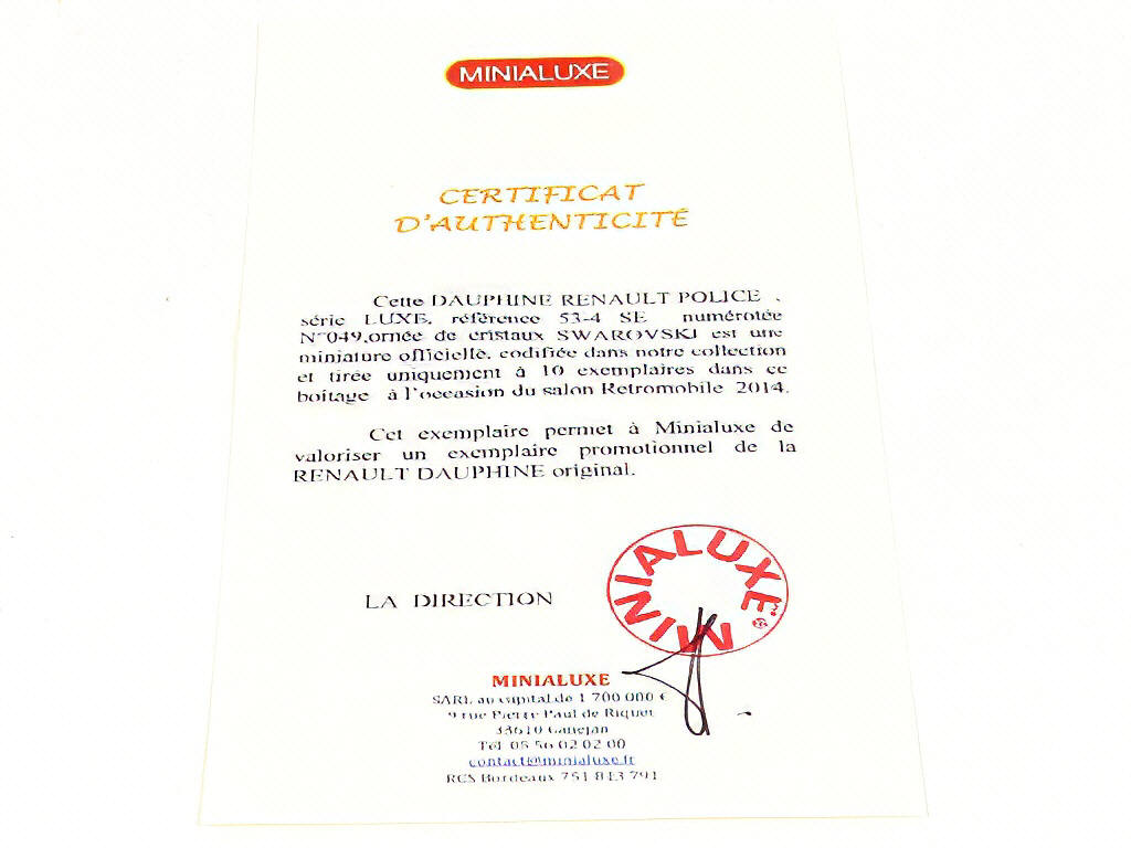 Lot 131 - MINIALUXE (FRANCE) (1)