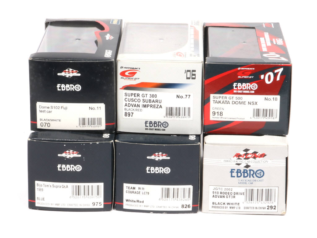 Lot 99 - EBBRO (JAPON) (6)