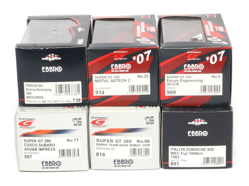 Lot 100 - EBBRO (JAPON) (6)