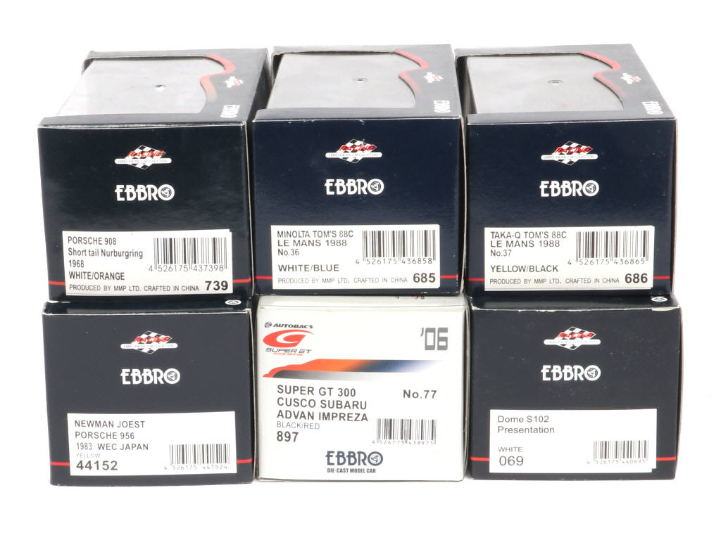 Lot 105 - EBBRO (JAPON) (6)