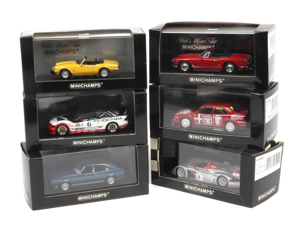 Lot 151 - MINICHAMPS (ALLEMAGNE) (6)