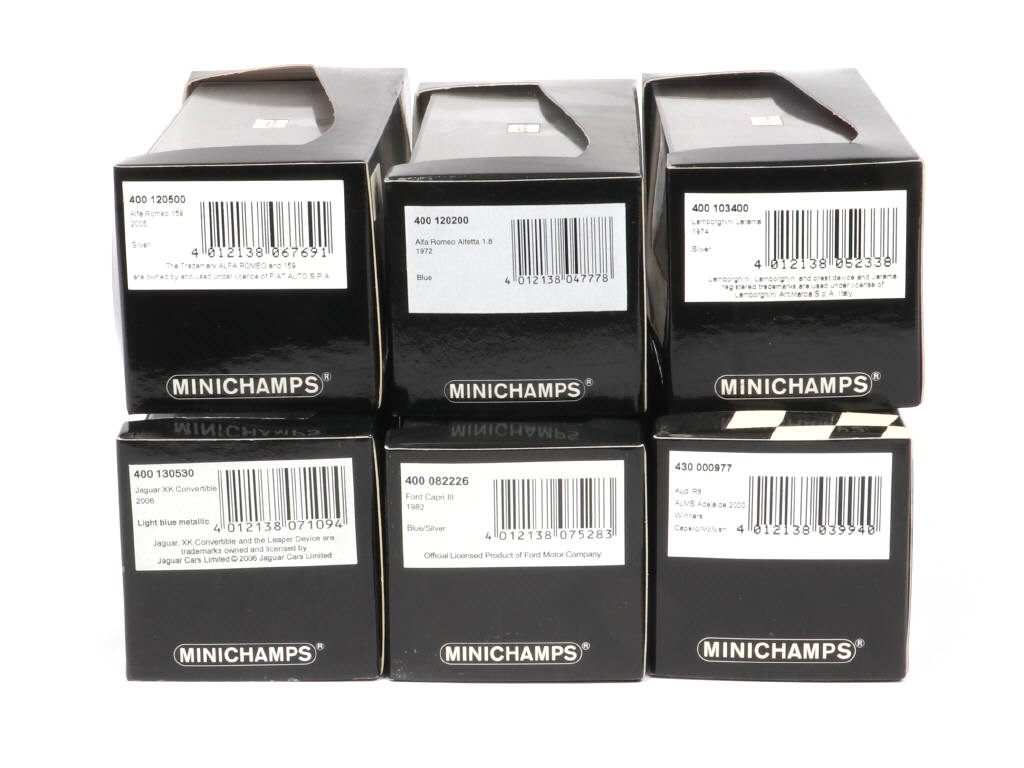 Lot 151 - MINICHAMPS (ALLEMAGNE) (6)
