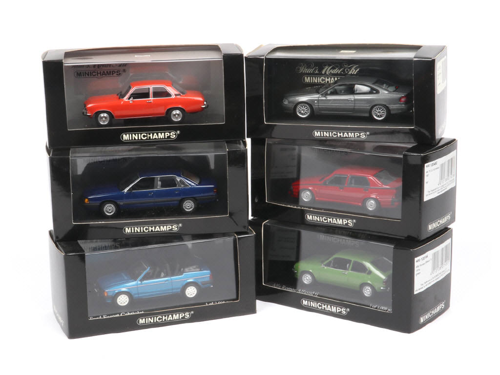 Lot 154 - MINICHAMPS (ALLEMAGNE) (6)
