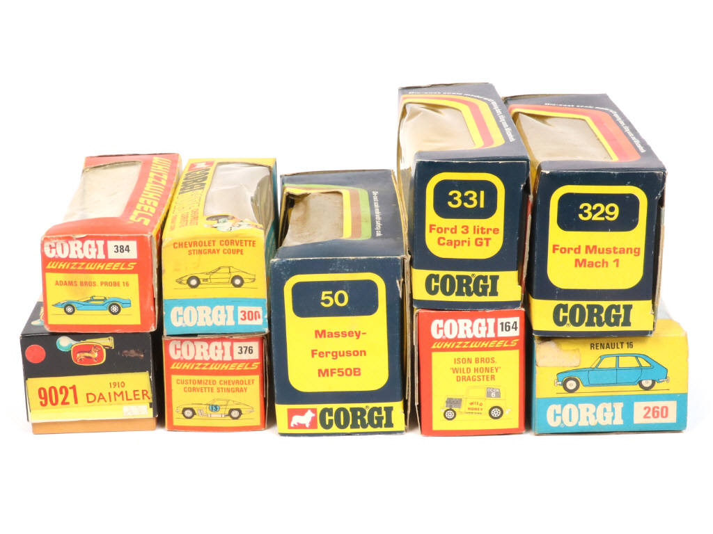 Lot 195 - CORGI TOYS (GB) (10)