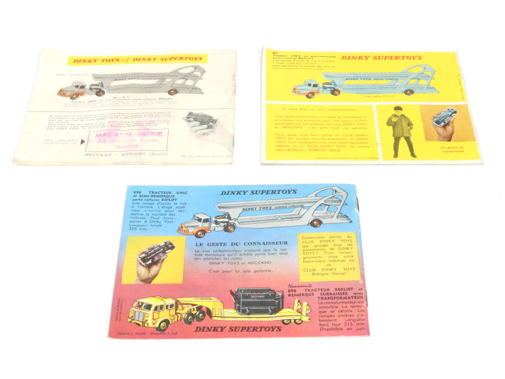 Lot 6 - DINKY TOYS (FRANCE) (3)