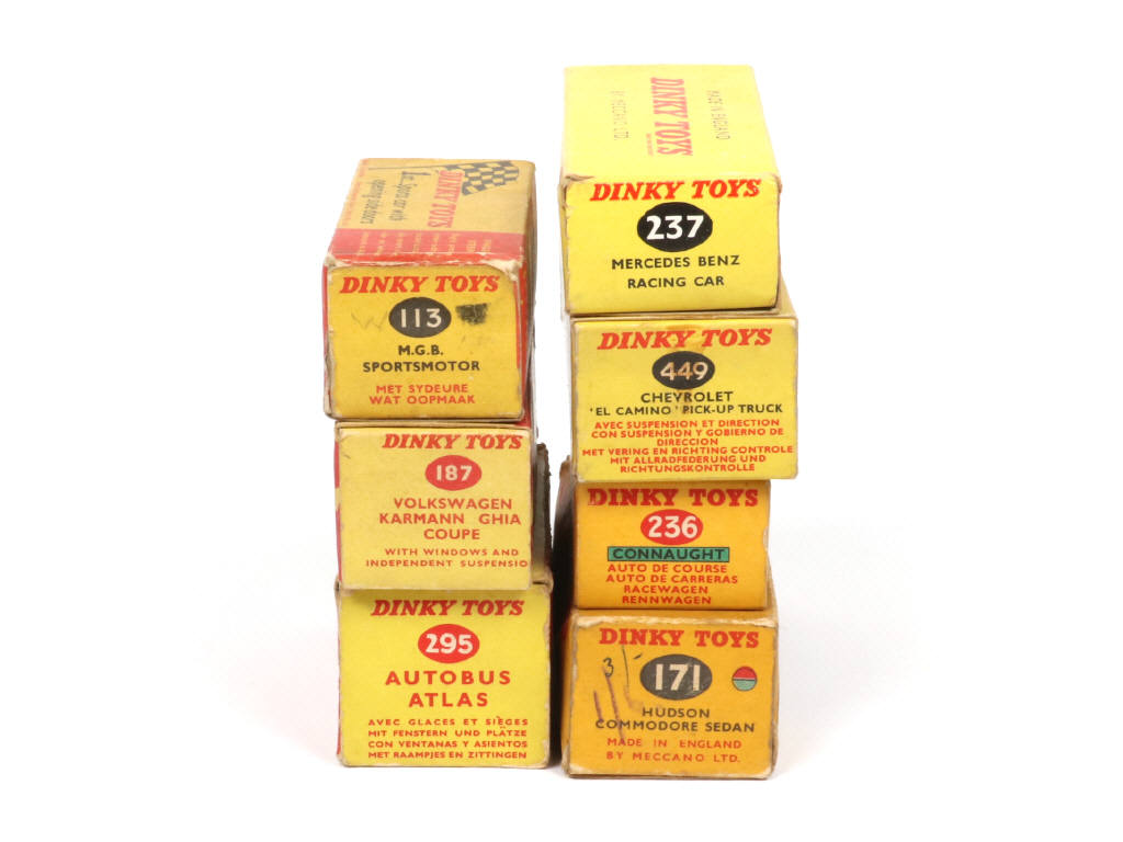 Lot 167 - DINKY TOYS (GB) (7)