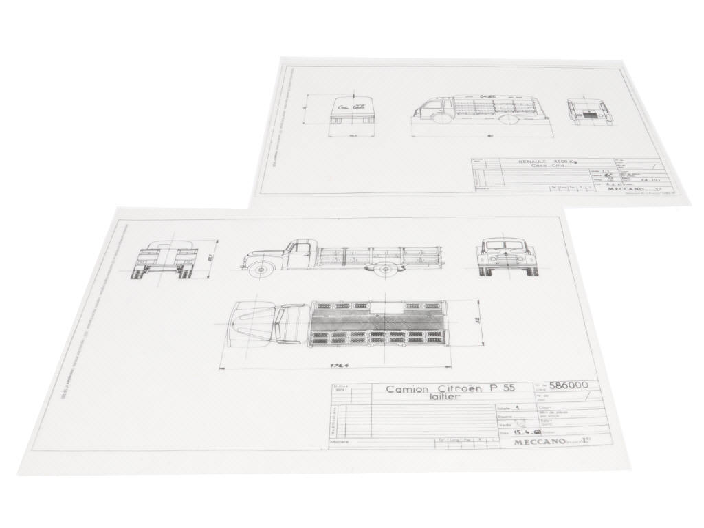 Lot 297 - DINKY TOYS (FRANCE) (6)