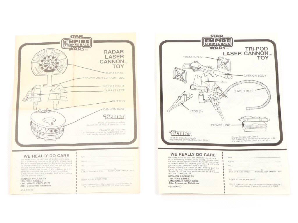 Lot 107 - KENNER PRODUCTS (USA) (2)