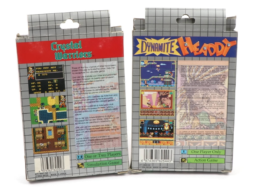 Lot 297 - SEGA (JAPON) (2)