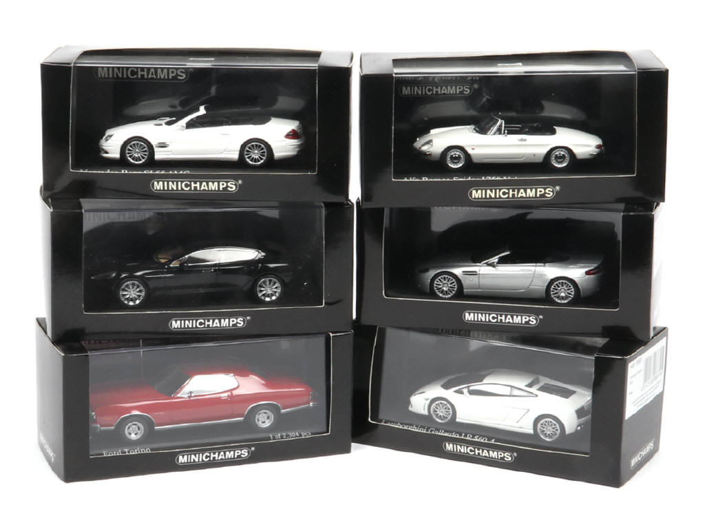 Lot 102 - MINICHAMPS (ALLEMAGNE) (6)