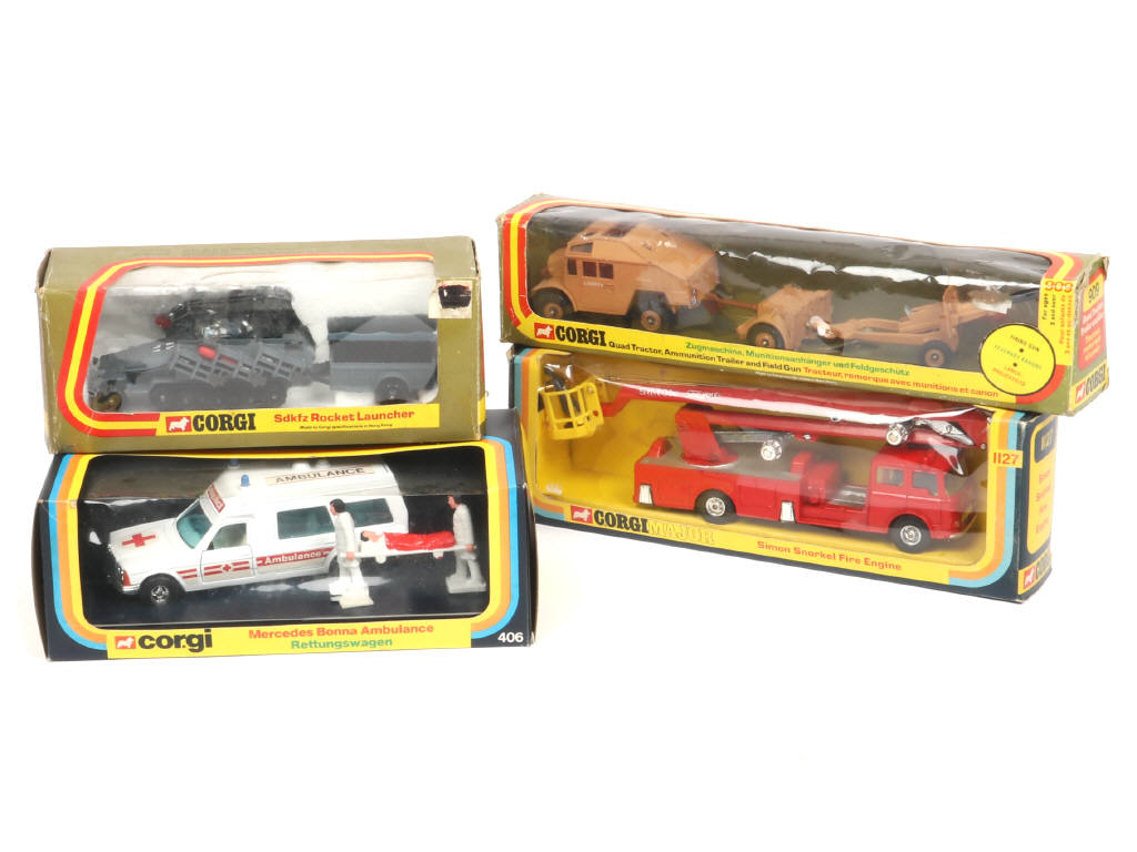 Lot 270 - CORGI TOYS (GB) (4)