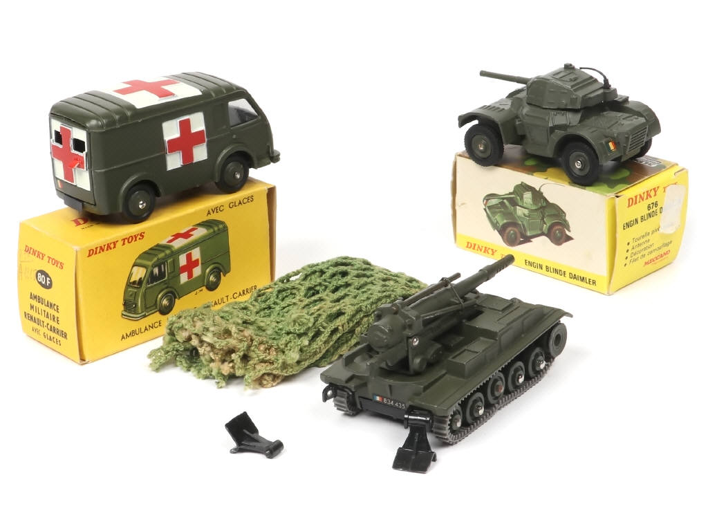 Lot 244 - DINKY TOYS (FRANCE) (3)