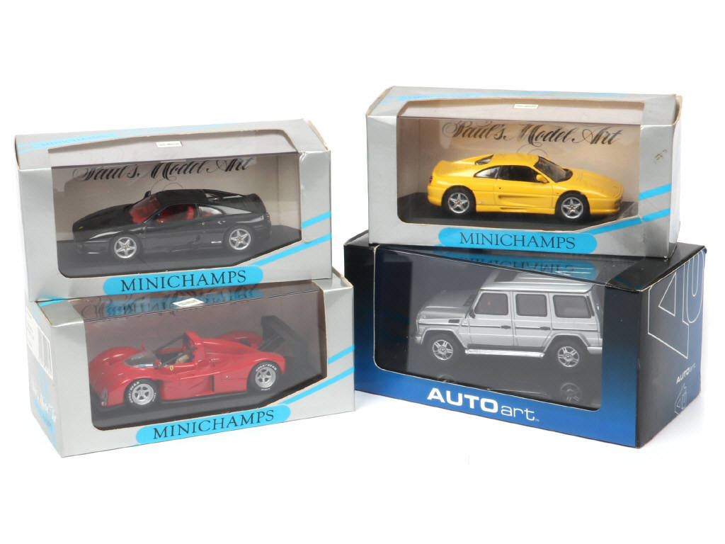 Lot 170 - MINICHAMPS (ALLEMAGNE) (4)