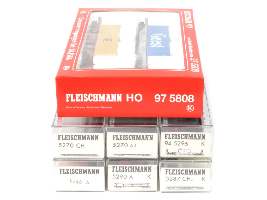 Lot 32 - FLEISCHMANN 'HO' (ALLEMAGNE) (8)