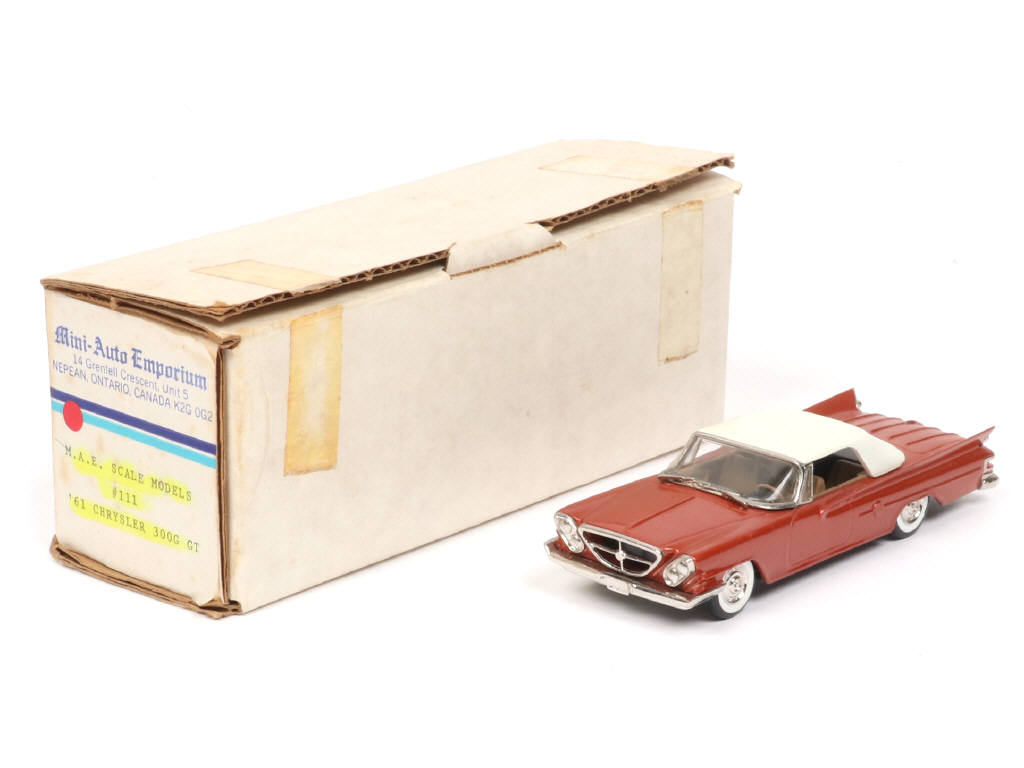 Lot 106 - M.A.E. SCALE MODELS (CANADA) (1)