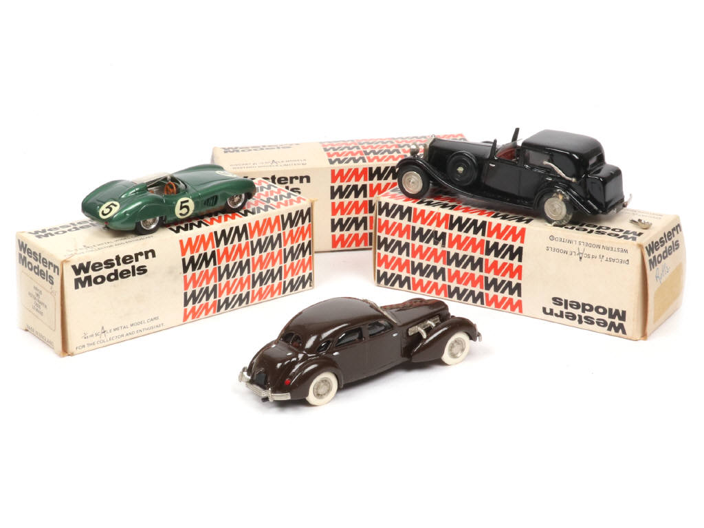 Lot 120 - WESTERN MODELS (GB) (3)