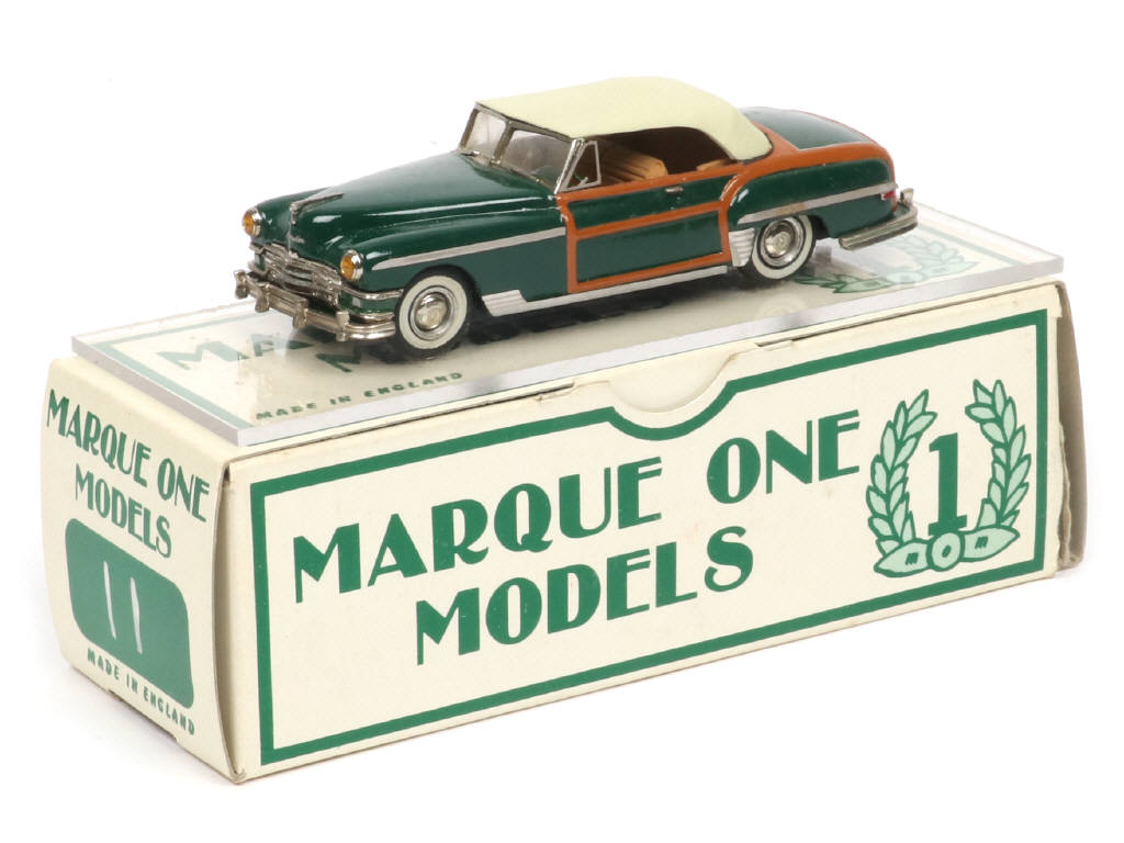 Lot 125 - MARQUE ONE MODELS (GB) (1)