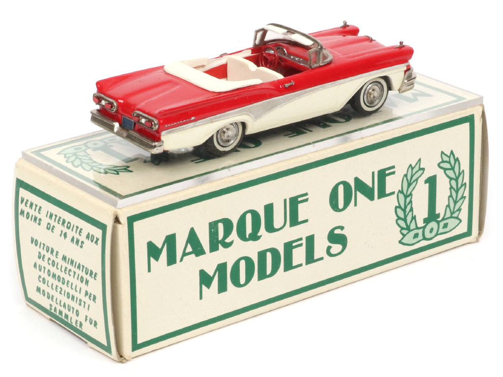 Lot 126 - MARQUE ONE MODELS (GB) (1)