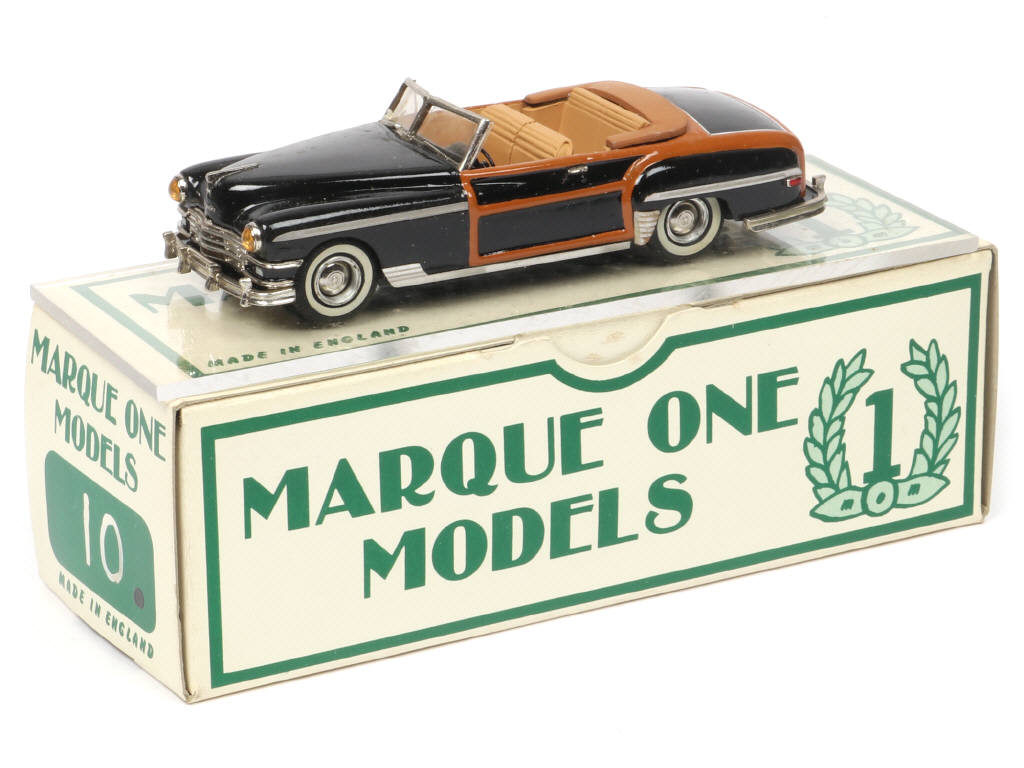 Lot 124 - MARQUE ONE MODELS (GB) (1)
