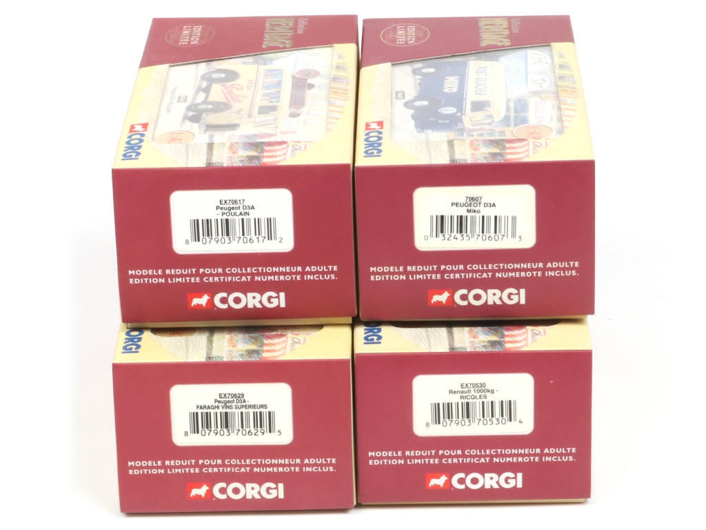 Lot 220 - CORGI TOYS (GB) (4)