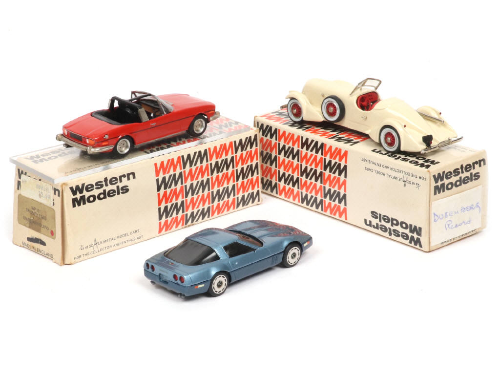 Lot 175 - WESTERN MODELS (GB) (3)