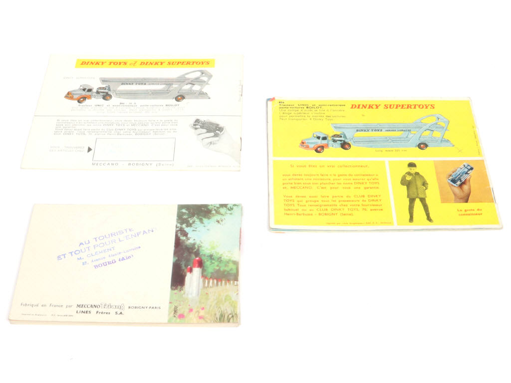 Lot 8 - DINKY TOYS (FRANCE) (3)