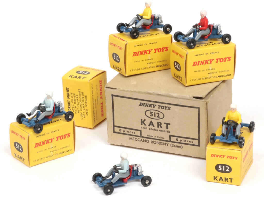 Lot 445 - DINKY TOYS (FRANCE) (6)