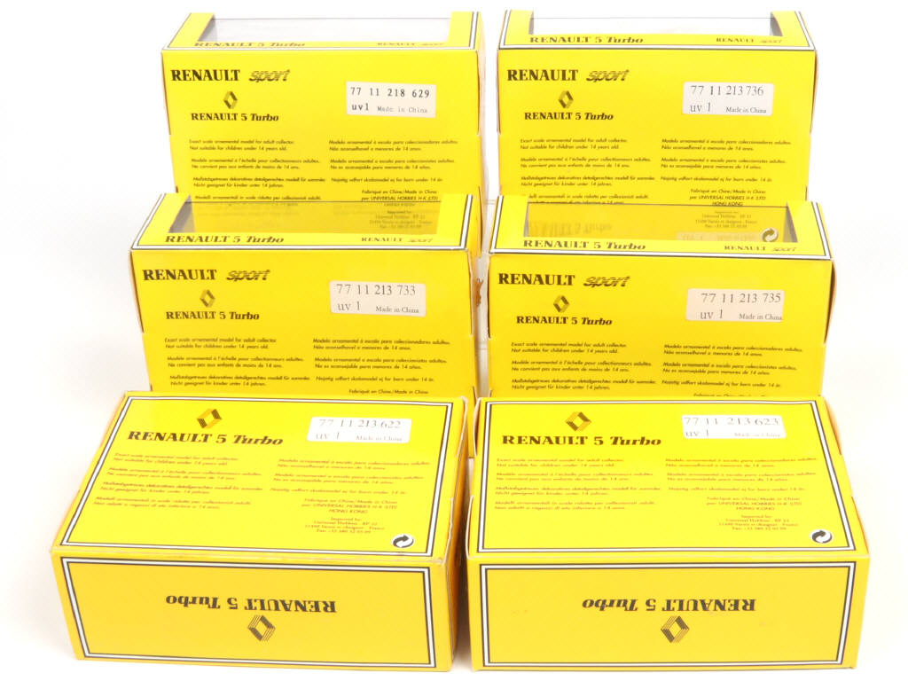 Lot 155 - UNIVERSAL HOBBIES (HONG KONG) (6)