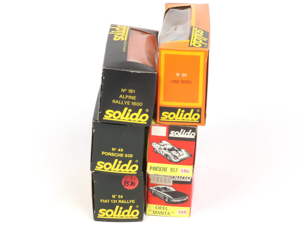 Lot 232 - SOLIDO (FRANCE) (6)