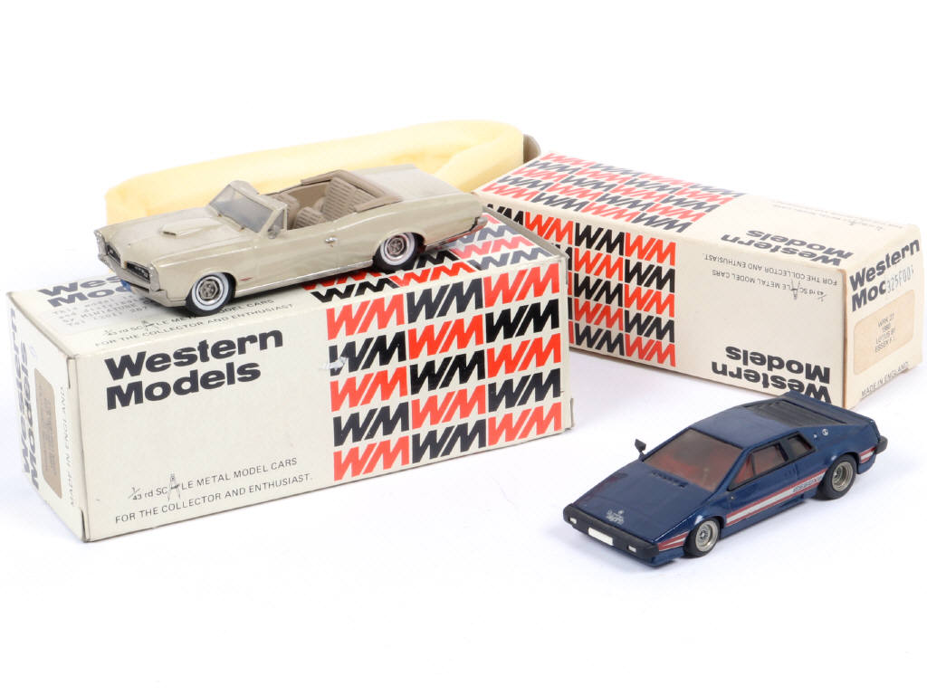 Lot 153 - WESTERN MODELS (GB) (2)
