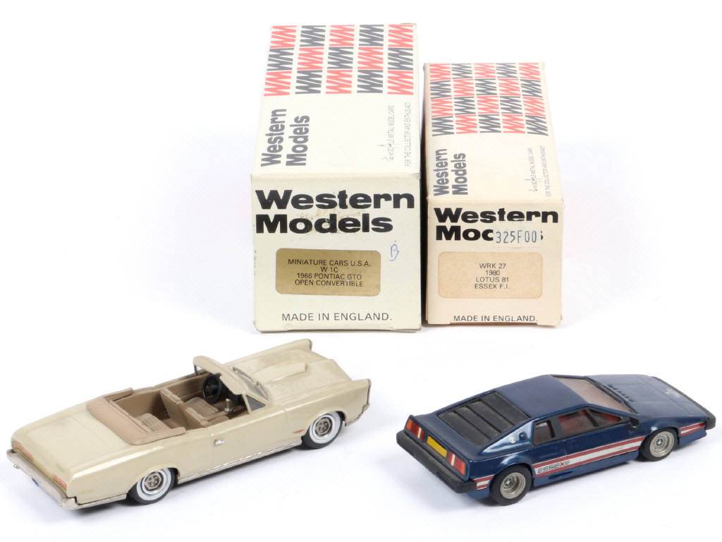 Lot 153 - WESTERN MODELS (GB) (2)